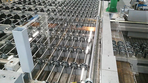 Glass Conveyor Transfer Table